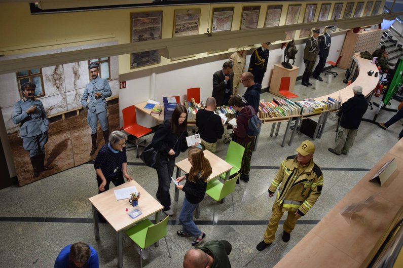NOC BIBLIOTEK w CENTRALNEJ BIBLIOTECE WOJSKOWEJ im. MARSZAŁKA JÓZEFA PIŁSUDSKIEGO