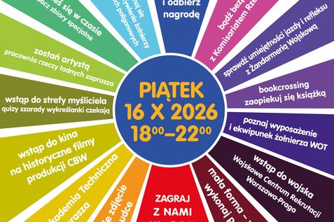 NOC BIBLIOTEK W CENTRALNEJ BIBLIOTECE WOJSKOWEJ